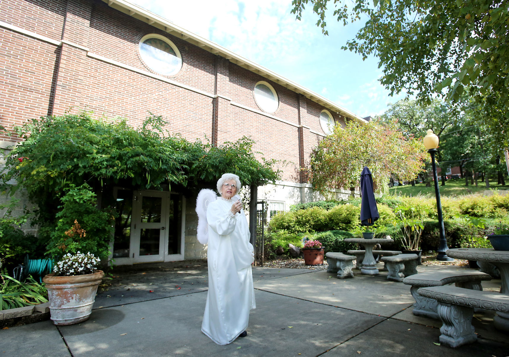 Angel Museum garden